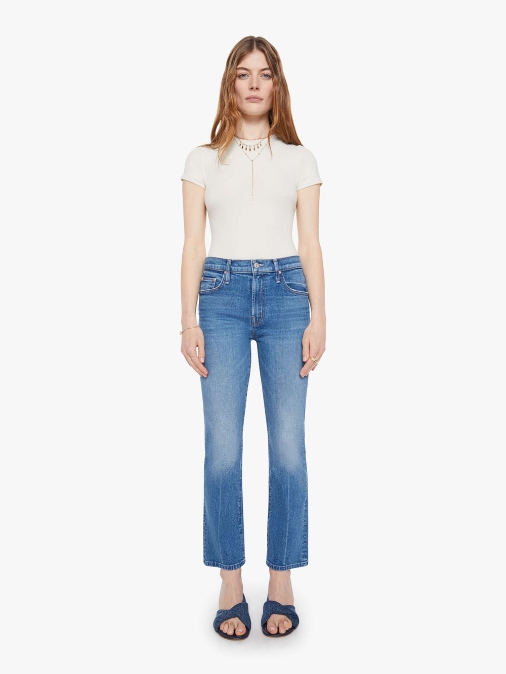 MOTHER Denim The Insider Ankle Size 27